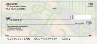 Shabby Chic Monograms - Z Personal Checks | QBL-85