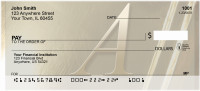 Solid Gold Monograms - A Personal Checks | QBL-86