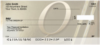 Solid Gold Monograms - Q Personal Checks | QBM-03