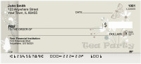 Tea Party Personal Checks | QBM-32