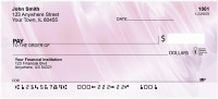 Spinning Pink Personal Checks | QBM-46