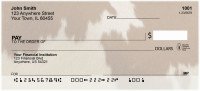Rich Cowhide Prints Personal Checks | QBM-58