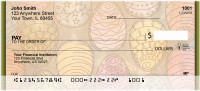 Ornate Egg Art Personal Checks | QBM-97