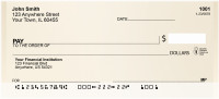 Classic Gold And Brass Personal Checks | QBN-05