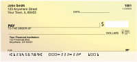Glowing Warmth Personal Checks | QBN-07