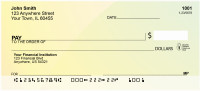 Glowing Warmth Personal Checks | QBN-07