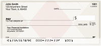 Awesome Argyle Personal Checks | QBN-09