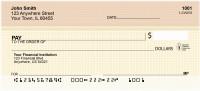 Yellow Gingham Personal Checks | QBN-22