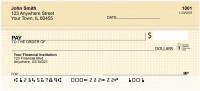 Yellow Gingham Personal Checks | QBN-22