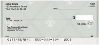 Fleur de Lis Patterns Personal Checks | QBN-23