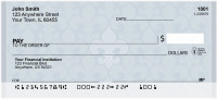 Fleur de Lis Patterns Personal Checks | QBN-23