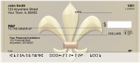 Colorful Fleur de Lis Personal Checks | QBN-24