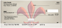 Colorful Fleur de Lis Personal Checks | QBN-24