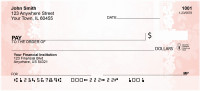 Peaches And Cream Personal Checks | QBN-28