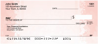 Peaches And Cream Personal Checks | QBN-28