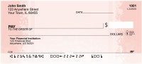 Peaches And Cream Personal Checks | QBN-28