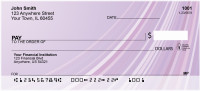 Colorful Abstract Shapes Personal Checks | QBN-38