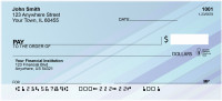 Colorful Abstract Shapes Personal Checks | QBN-38