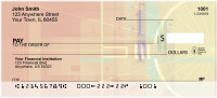 Geometric Web Personal Checks | QBN-45