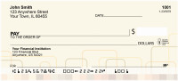 Simple Abstracts Personal Checks | QBN-51