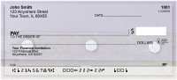 Abstract In Metals Personal Checks | QBN-59