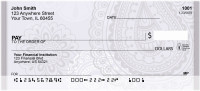 Paisley Prints Personal Checks | QBN-64