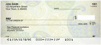 Soft Paisley Personal Checks | QBN-66