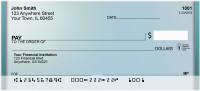 Mystical Teal Personal Checks | QBN-74