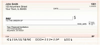 Stripes And Vines Personal Checks | QBO-10
