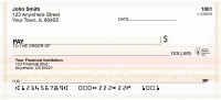 Stripes And Vines Personal Checks | QBO-10