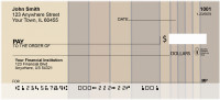 Fall Stripes Personal Checks | QBO-11