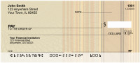 Woven Stripes Personal Checks | QBO-15