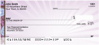 Paisley And Stripes Personal Checks | QBO-17