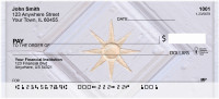 Sun Symbol Of Unity Personal Checks | QBO-23
