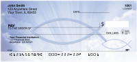 Christian Fish Symbol Personal Checks | QBO-84