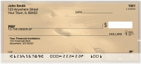 Footprints In The Golden Sand Personal Checks | QBO-86