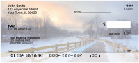 Snowy Mornings Personal Checks | QBP-25