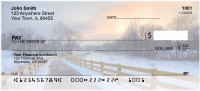 Snowy Mornings Personal Checks | QBP-25