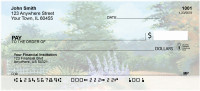 Manicured Gardens Personal Checks | QBP-31