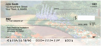 Manicured Gardens Personal Checks | QBP-31