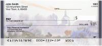 Purple Misty Landscape Personal Checks | QBP-39