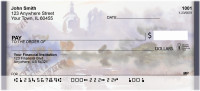 Purple Misty Landscape Personal Checks | QBP-39