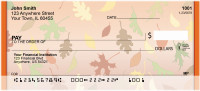 Leaves Blowing In The Wind Personal Checks | QBP-71