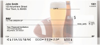 Sporting A Beer Personal Checks | QBP-83