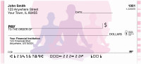 Yoga In Living Color Personal Checks | QBQ-08