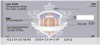 Football Crest Personal Checks | QBQ-10