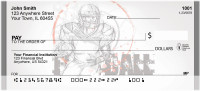 Football Grunge Personal Checks | QBQ-11
