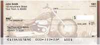 Golden Classic Motorcycle Personal Checks | QBQ-72
