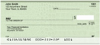 Green Gator Prints Personal Checks | QBR-16