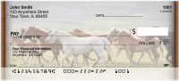 Horses On High Plains Personal Checks | QBR-18